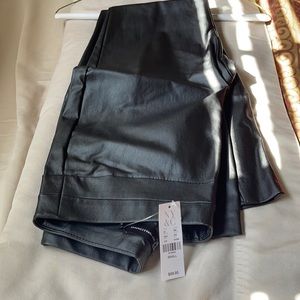 Whitney faux-leather pants